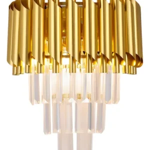 Lâmpada de parede de vidro ED Wallinluxe para sala de estar, luzes